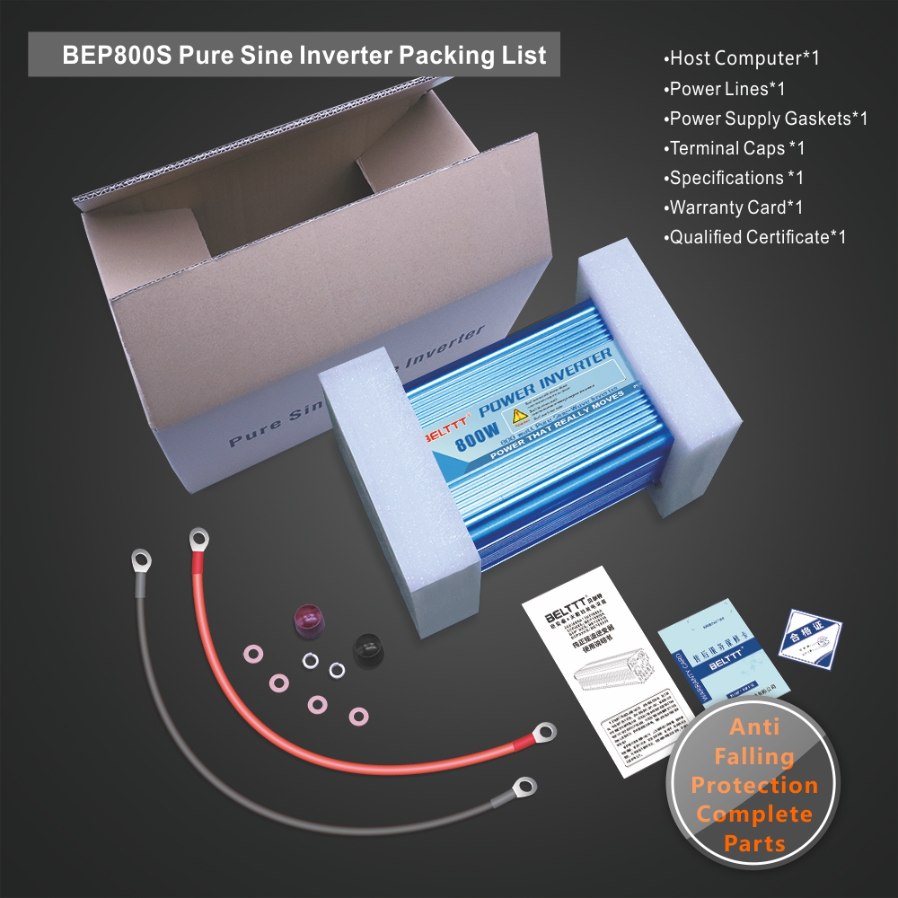 BELTTT 800W pure sine wave inverter